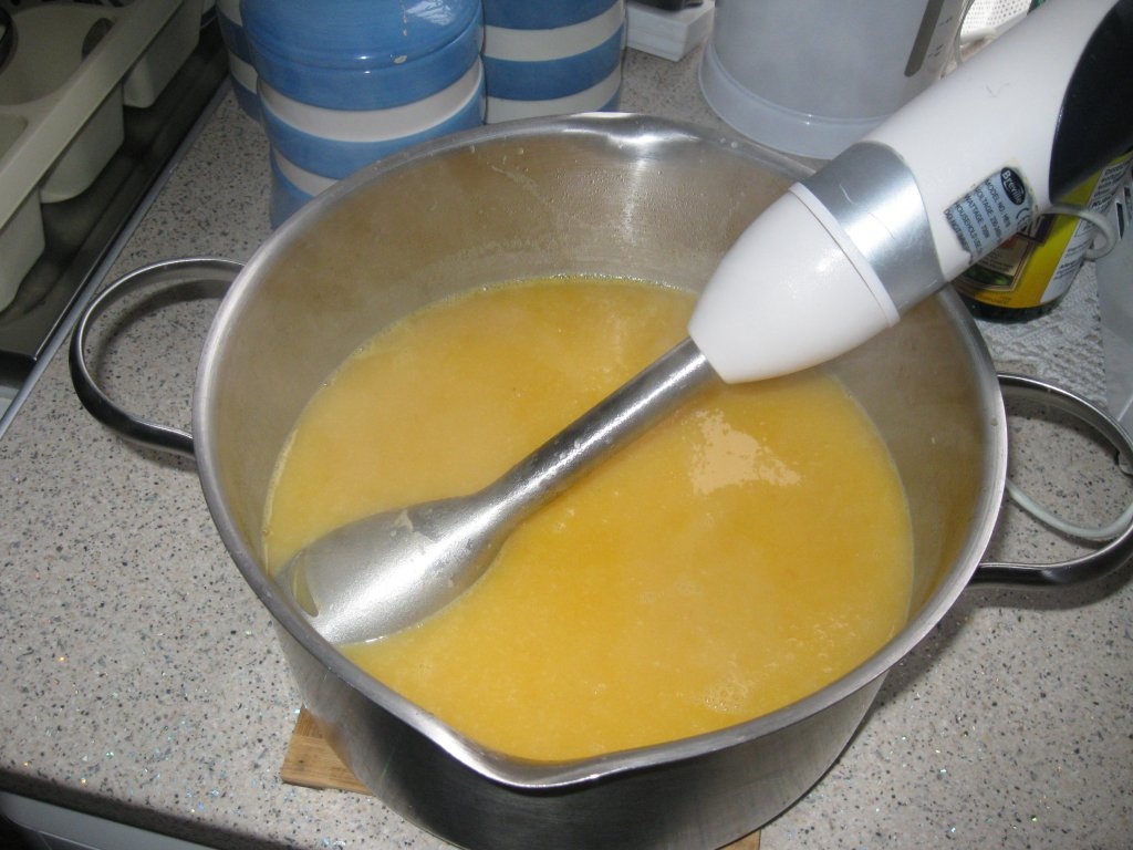 Supa crema de dovleac cu spanac