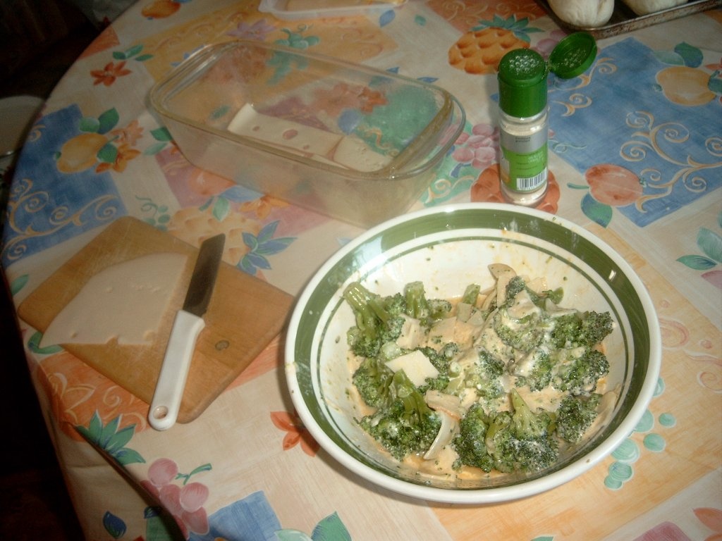 Broccoli cu cascaval