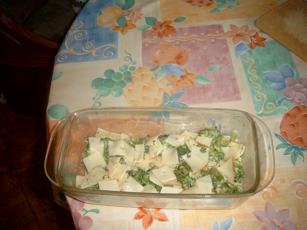 Broccoli cu cascaval