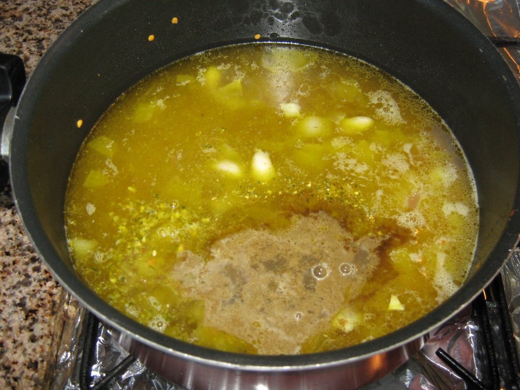 Supa crema de linte-specifica tarilor arabe