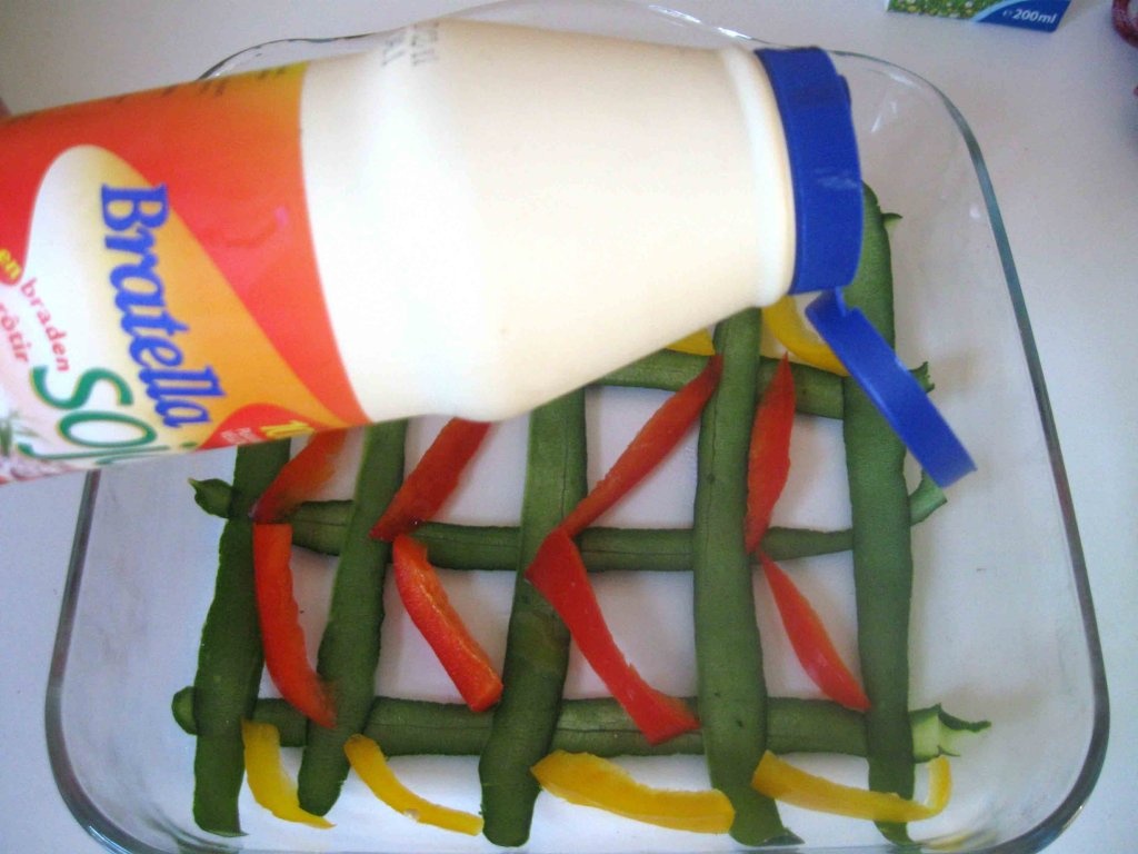 Flan dietetic de dovlecei …cu doua fete