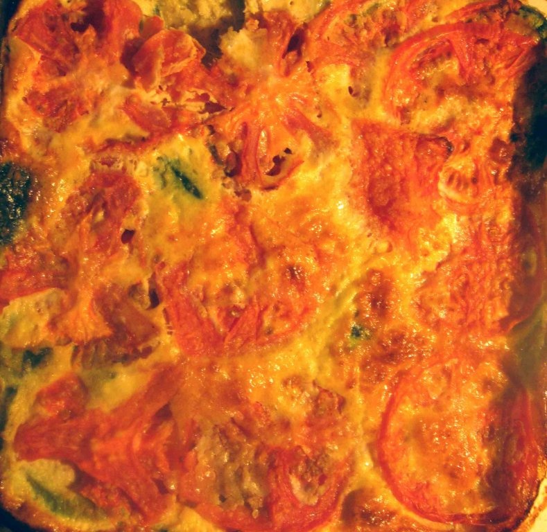 Flan dietetic de dovlecei …cu doua fete