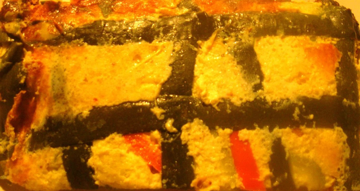 Flan dietetic de dovlecei …cu doua fete