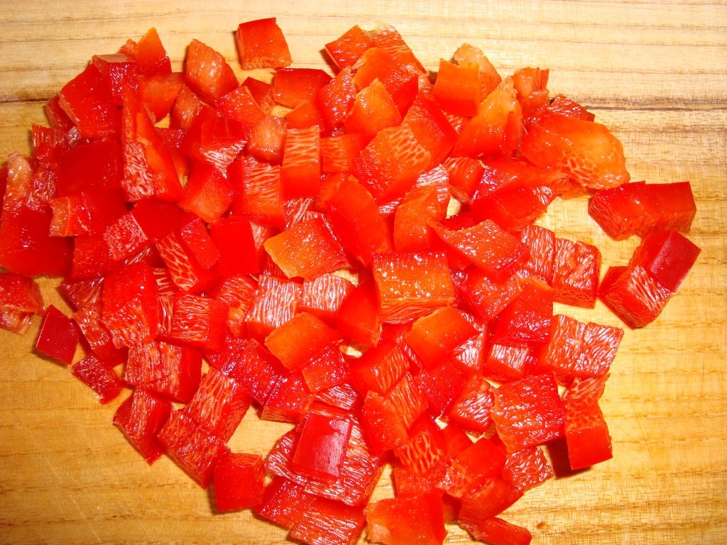 Cus Cus cu legume si pastrama de pui afumata