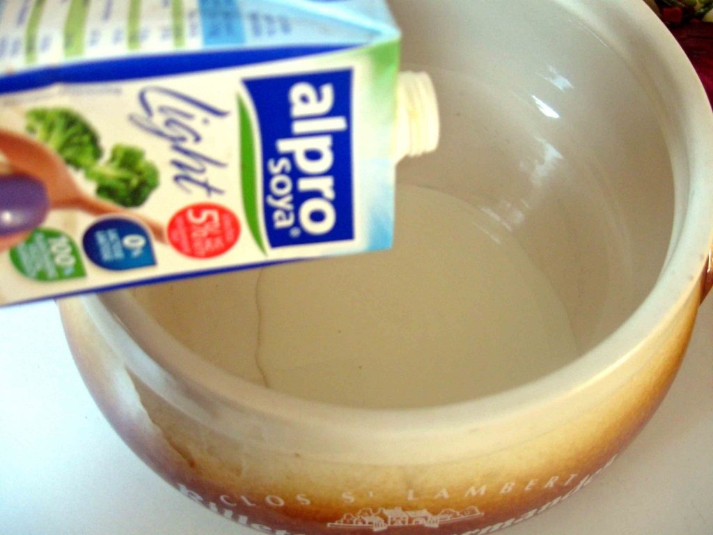 "Musaca"  dietetica de mazare si fasole cu somon