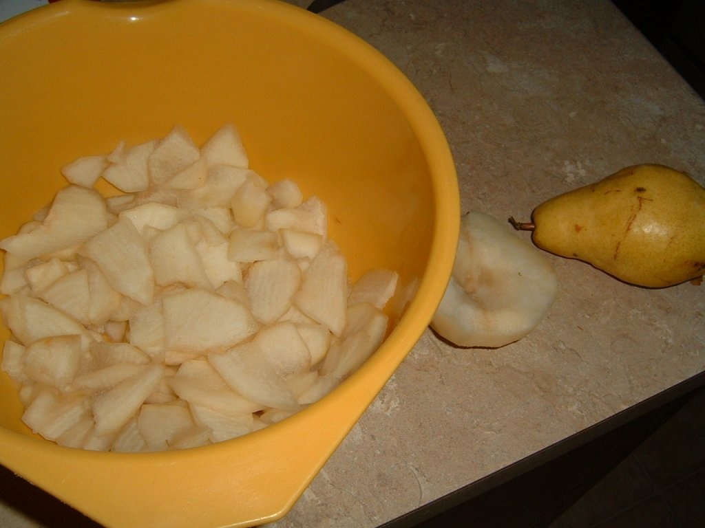 Strudel cu pere,branza cedar,seminte si nuci