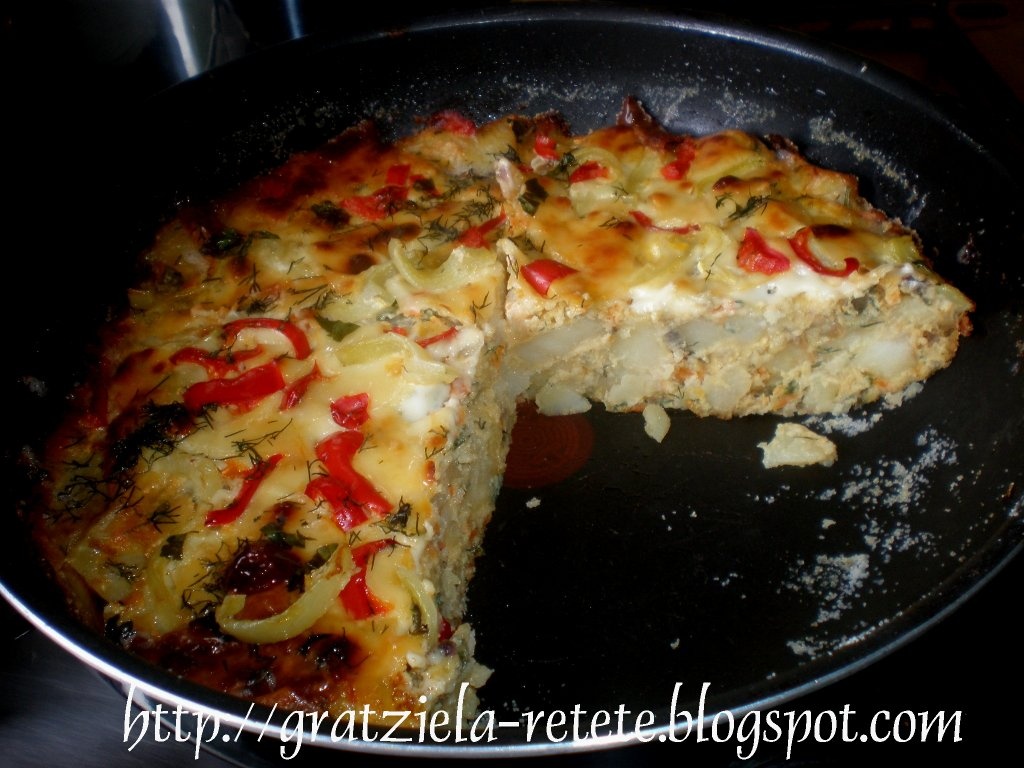 Placinta de cartofi fara aluat