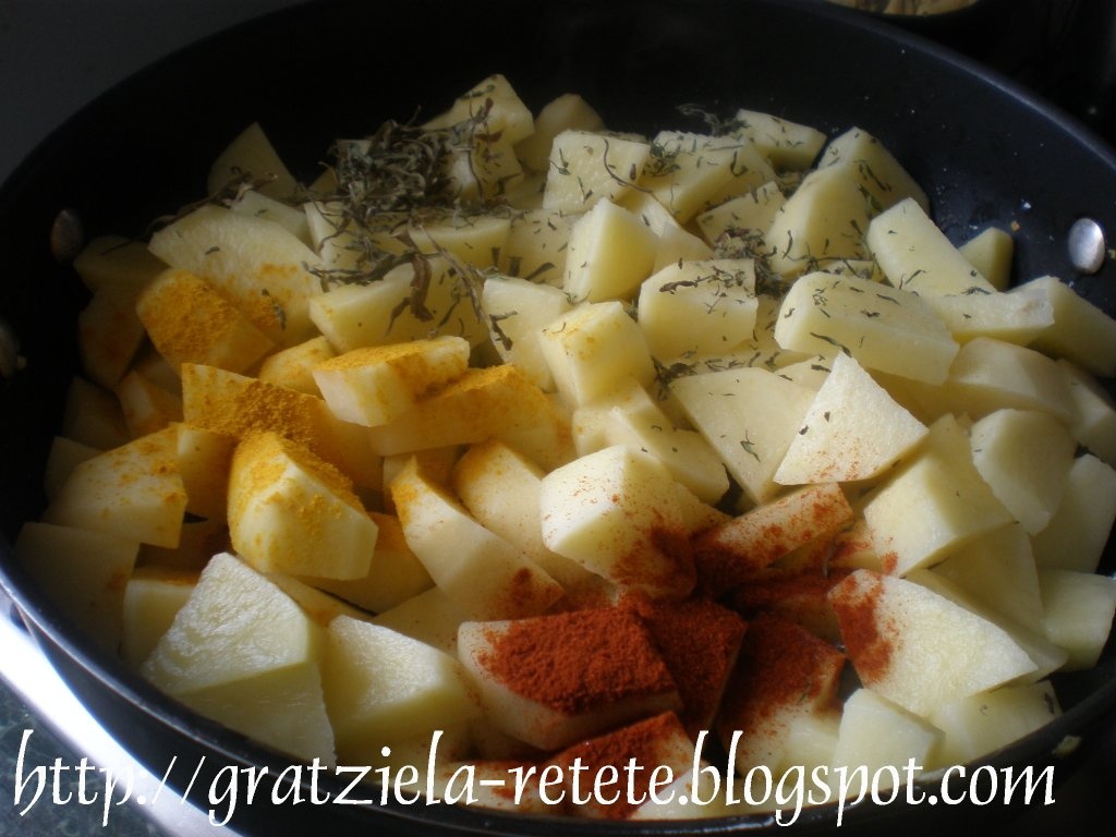 Placinta de cartofi fara aluat