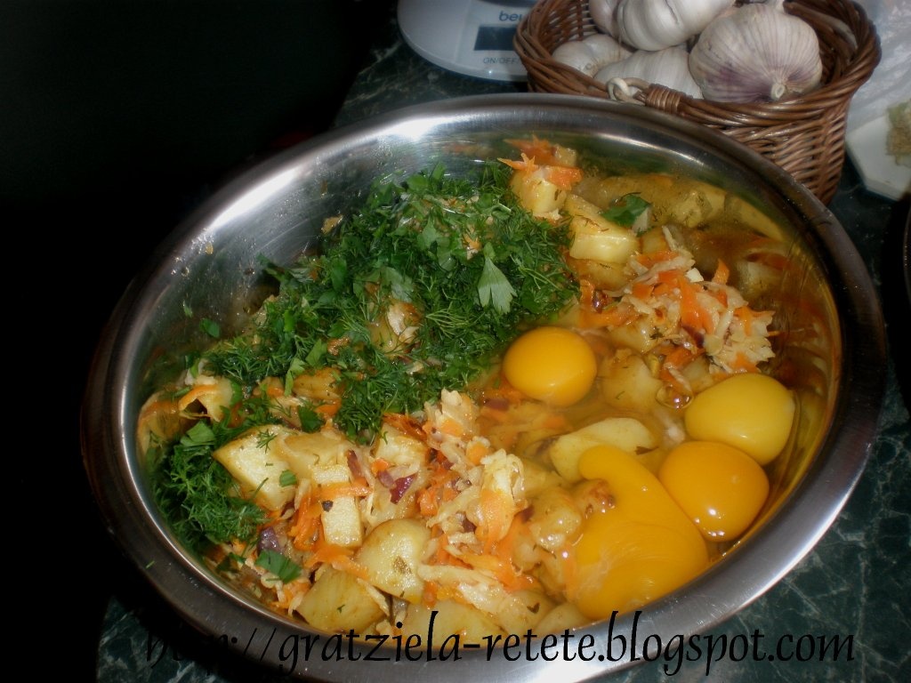 Placinta de cartofi fara aluat