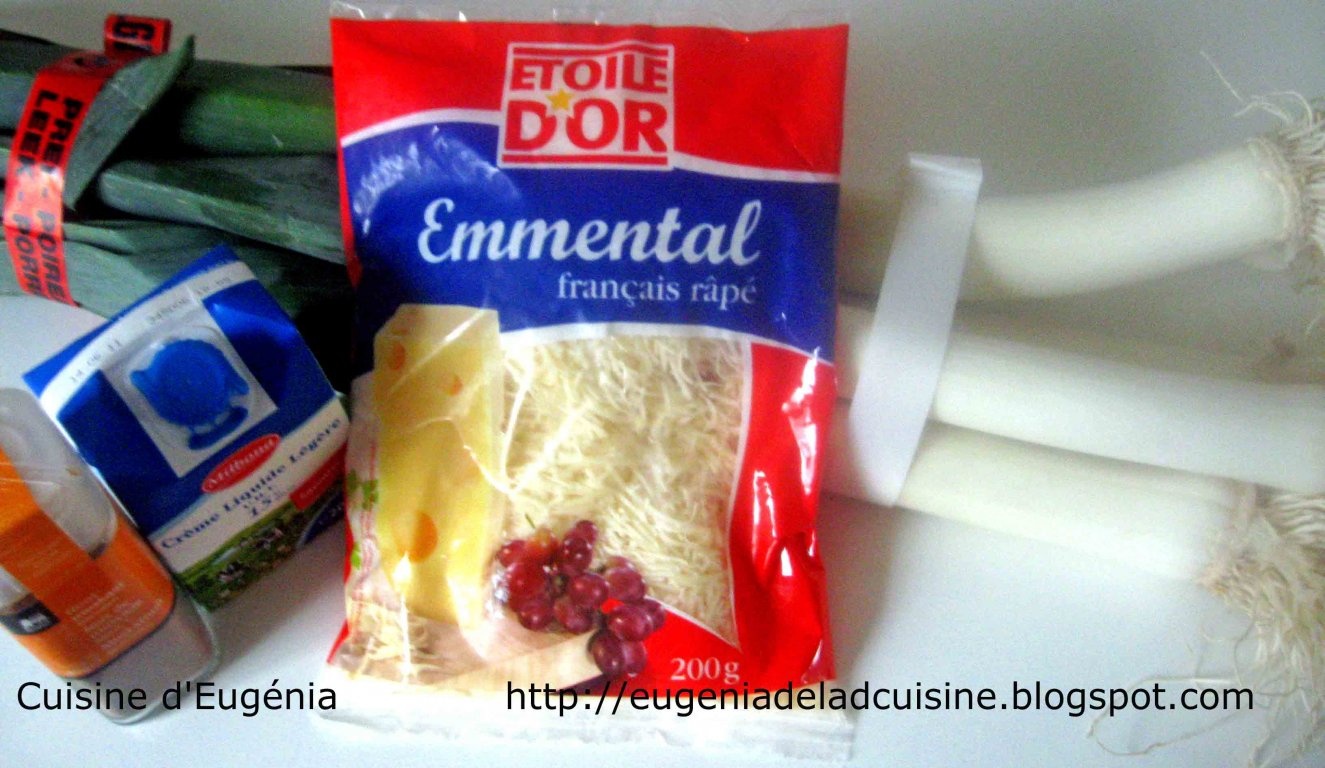 Praz gratinat (Gratin de poireau)
