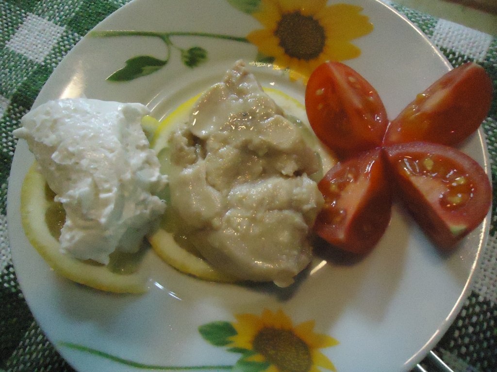 Mic dejun cu gust de  peste