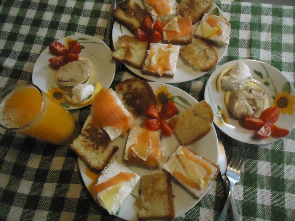 Mic dejun cu gust de  peste