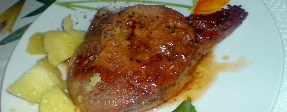 Friptura de porc cu miere