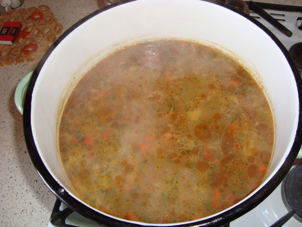 Ciorba de varza cu afumatura