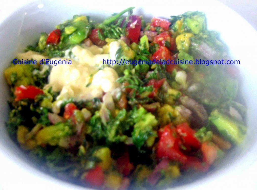 Salata de avocado (varianta)