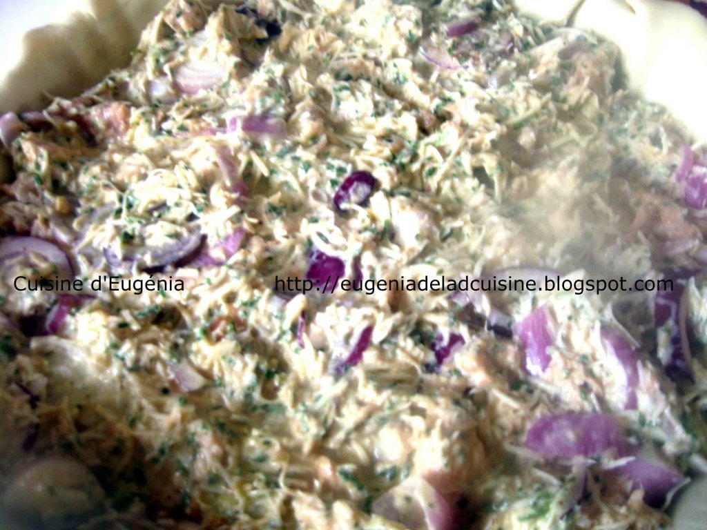 Quiche cu somon afumat