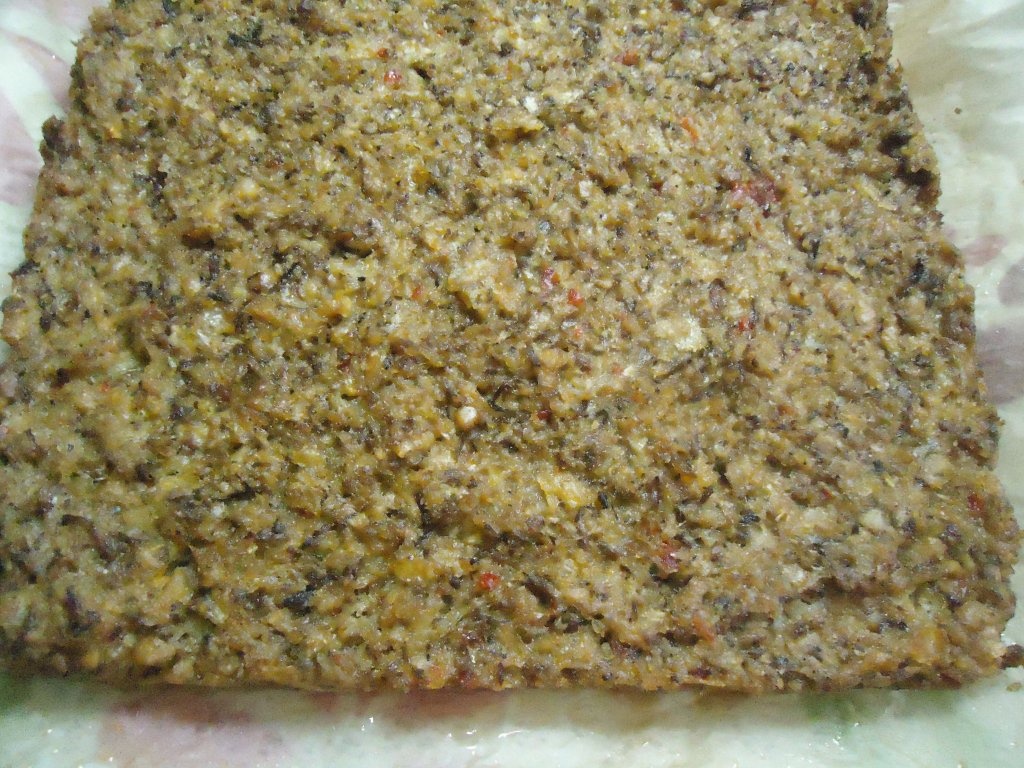 Rulada de ciuperci cu hrisca (de post)