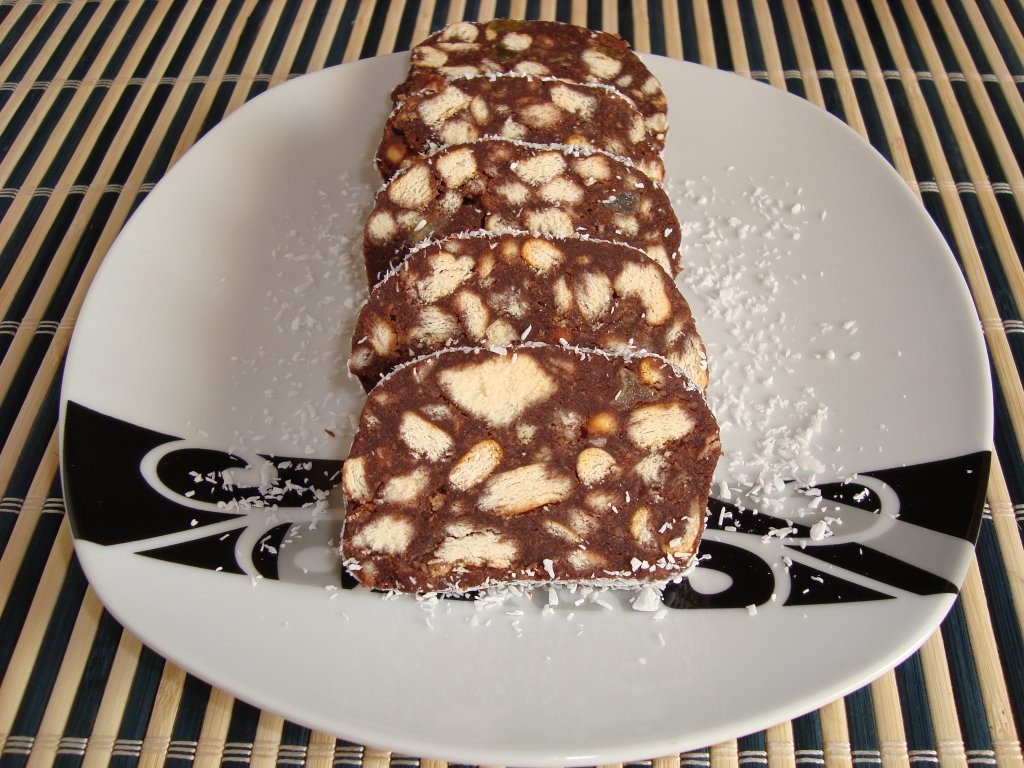 Salam de biscuiţi reţetă