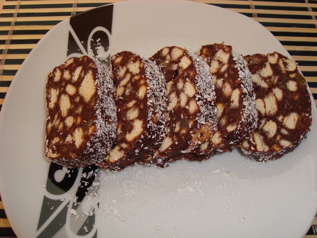 Salam de biscuiţi reţetă