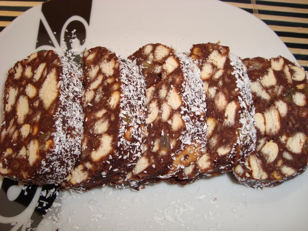 Salam de biscuiţi reţetă