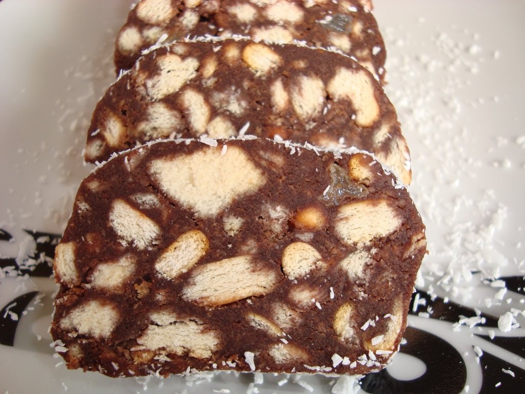 Salam de biscuiţi reţetă