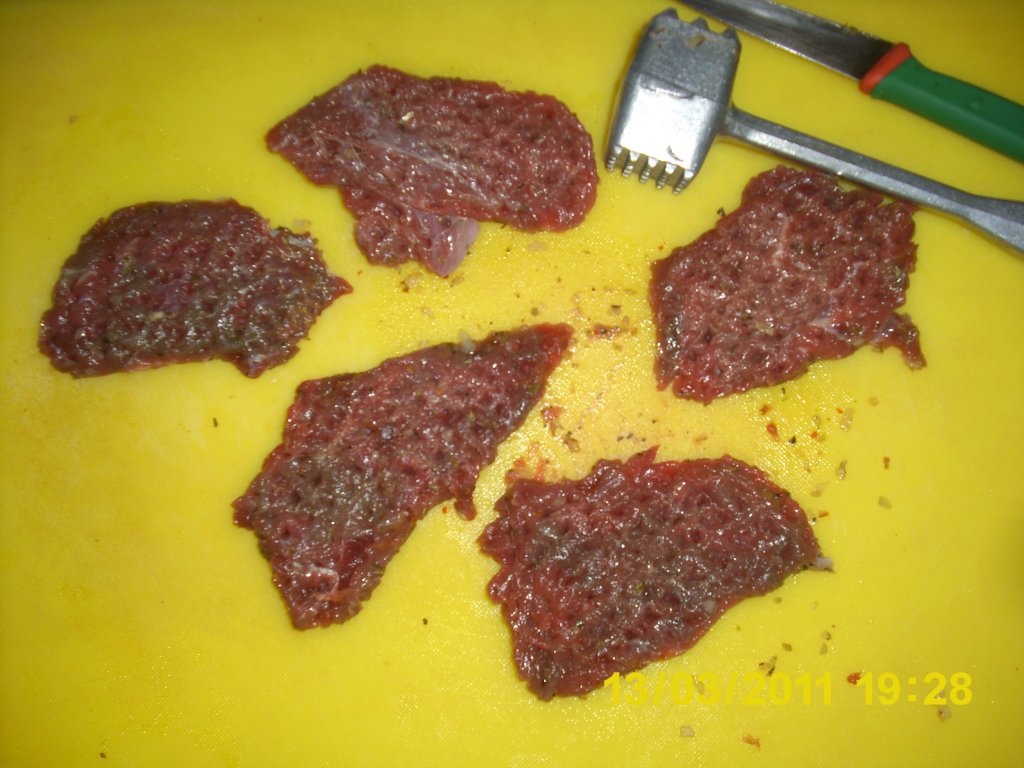 Fantanita de cartofi cu carne de vita