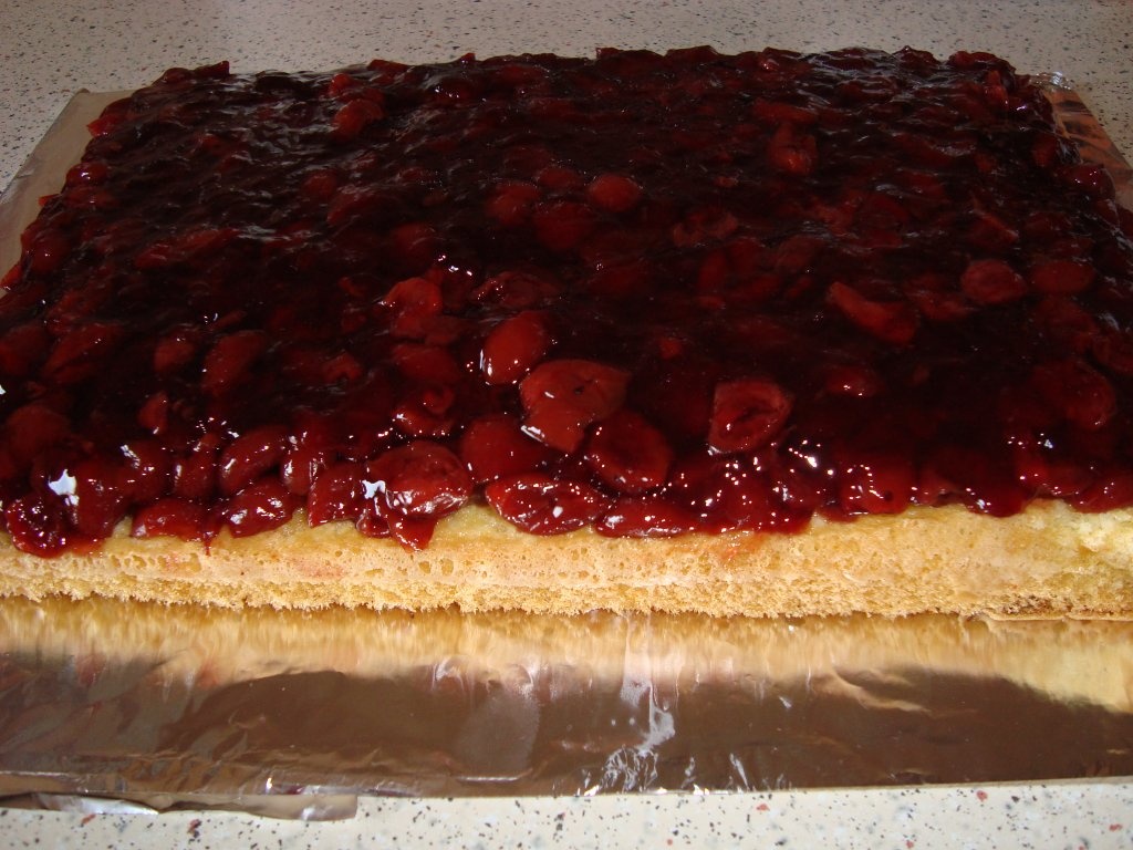 Prajitura delicioasa cu visine