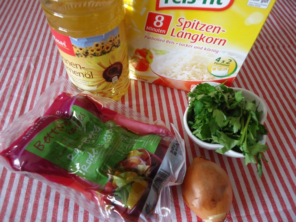 Orez cu sfecla rosie