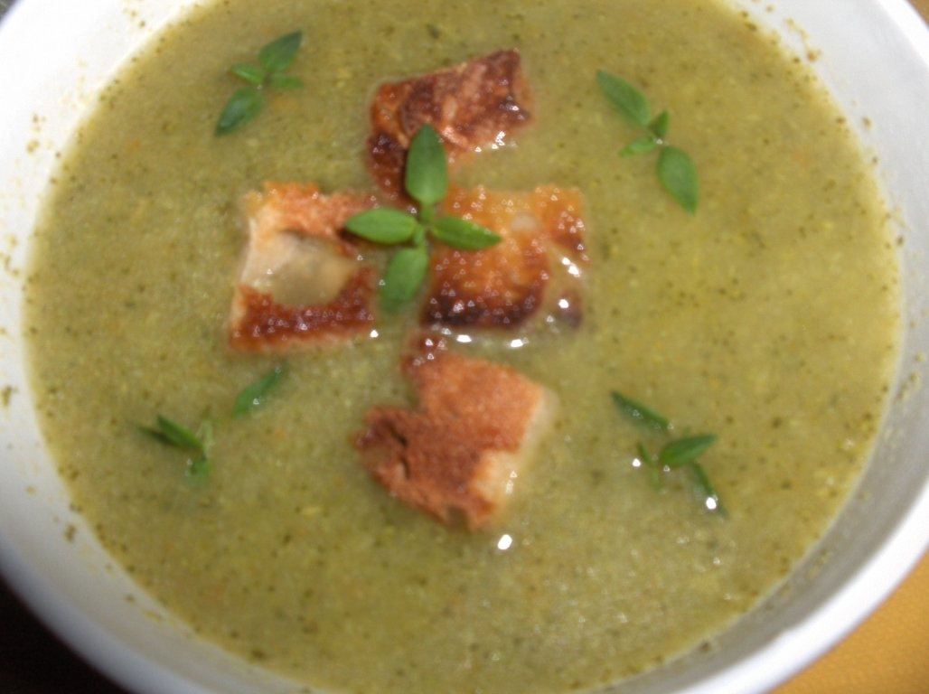 Supã Cremã de Brocolli