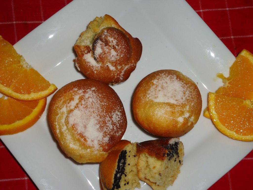 Orangen Muffin
