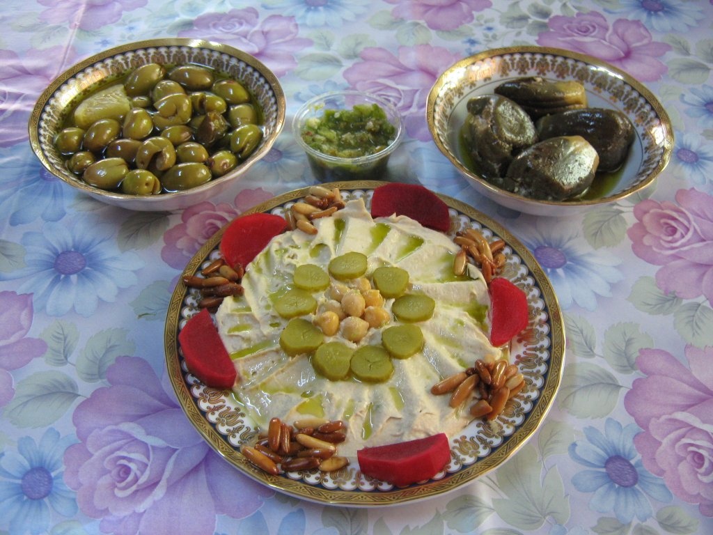 Micul dejun arab- 1.Hummus bel tahini-Pasta de naut( de post)