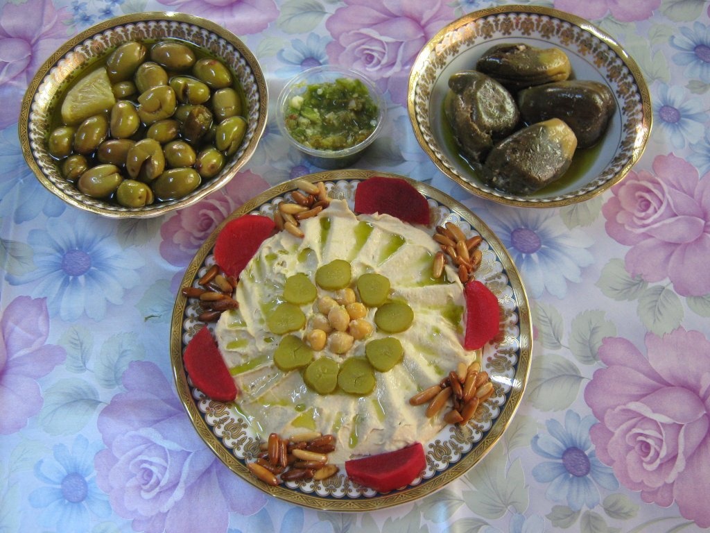 Micul dejun arab- 1.Hummus bel tahini-Pasta de naut( de post)