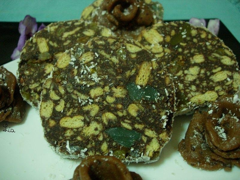 Salam de biscuiţi reţetă de post