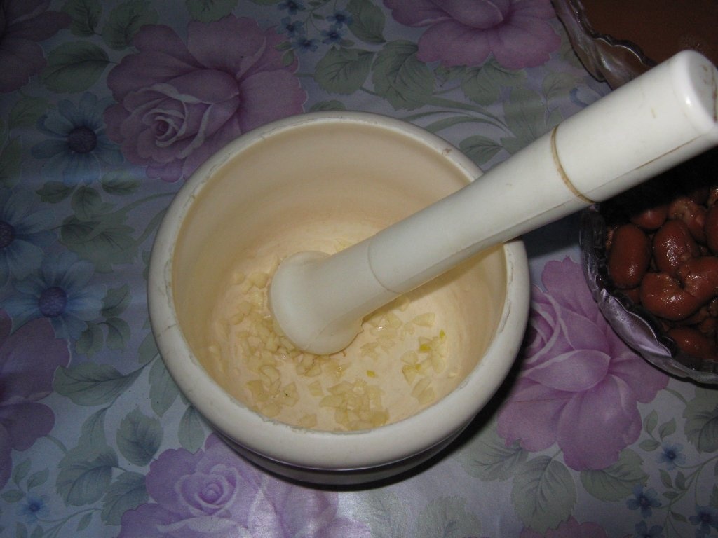 Micul dejun arab-2.“Fool”- Pasta de bob de gradina( Fava bean)-de post