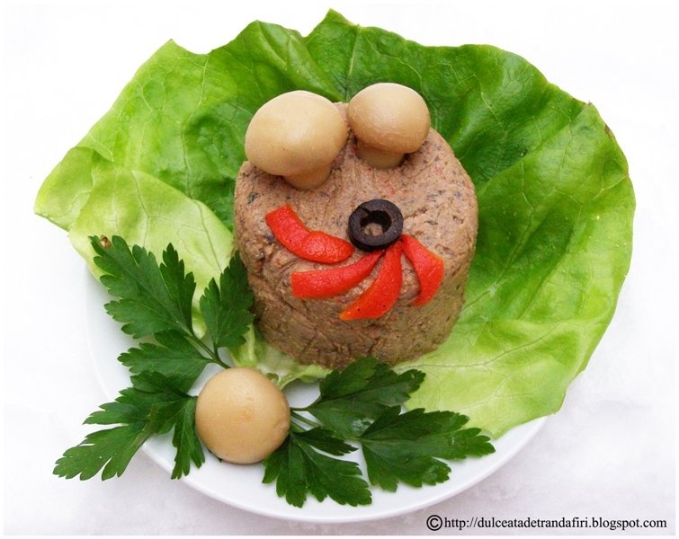 Paté de pui cu ciuperci