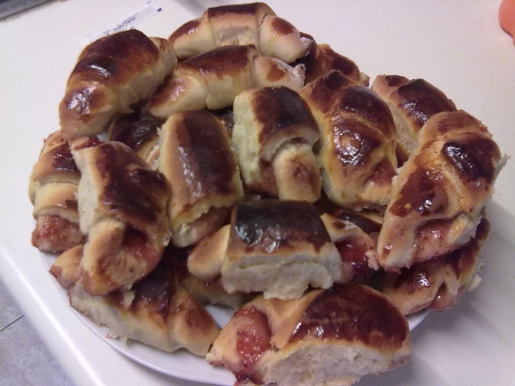 Cornuri cu gem de capsuni