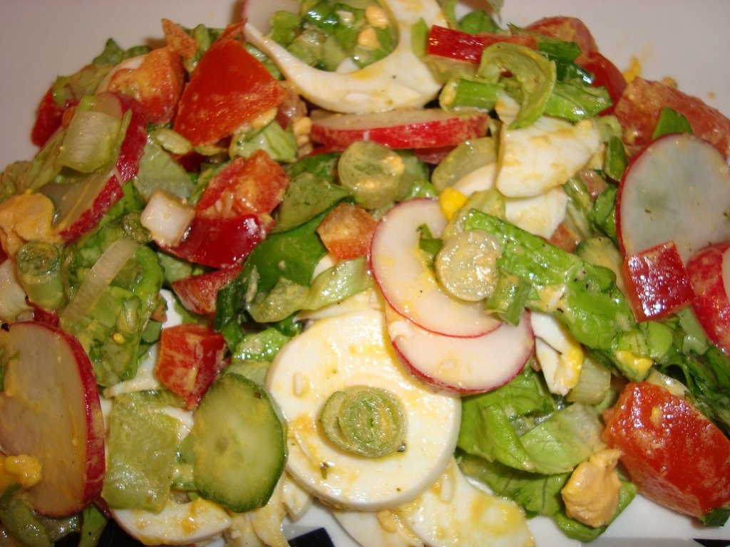 Salata verde cu ou