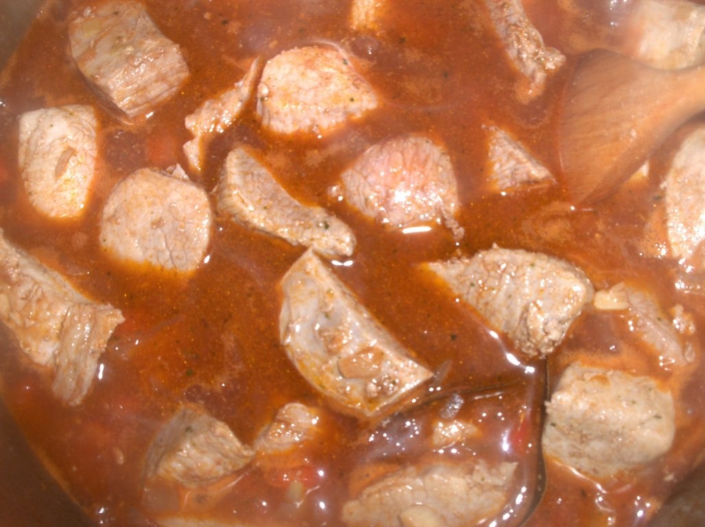 Tocãnitã de vitel în vin de Porto