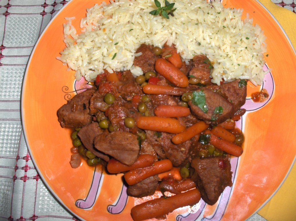 Tocãnitã de vitel în vin de Porto