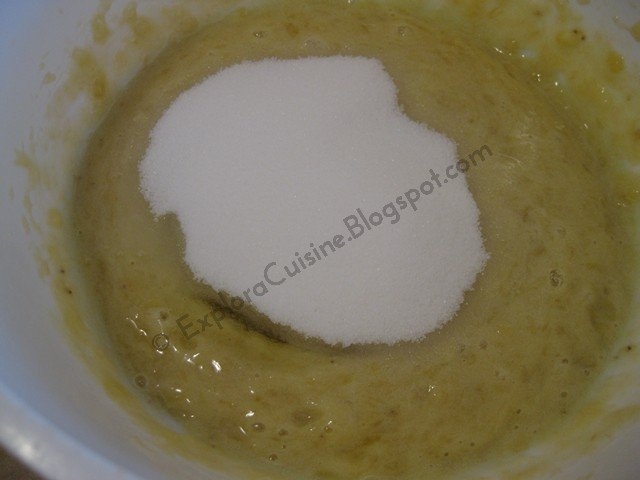 Chec cu banane simplu