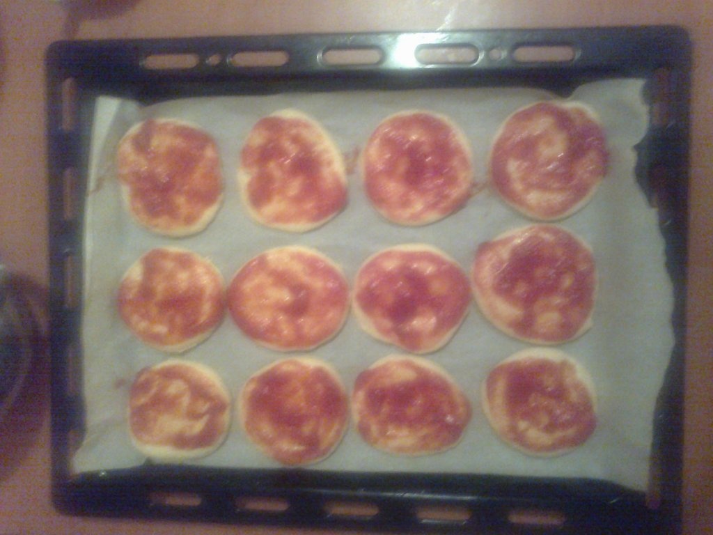 Mini pizzete