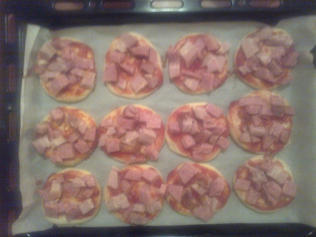 Mini pizzete