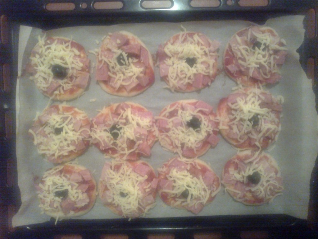 Mini pizzete