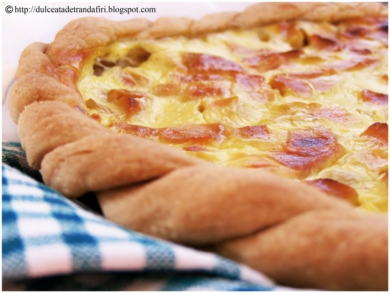 Tarta de curcan cu mere