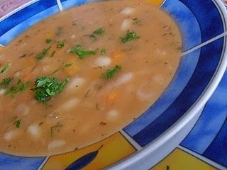 Ciorba de fasole boabe de post