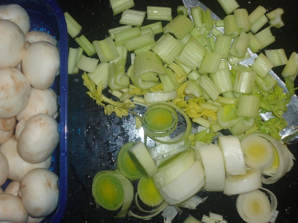 Supa crema de ciuperci