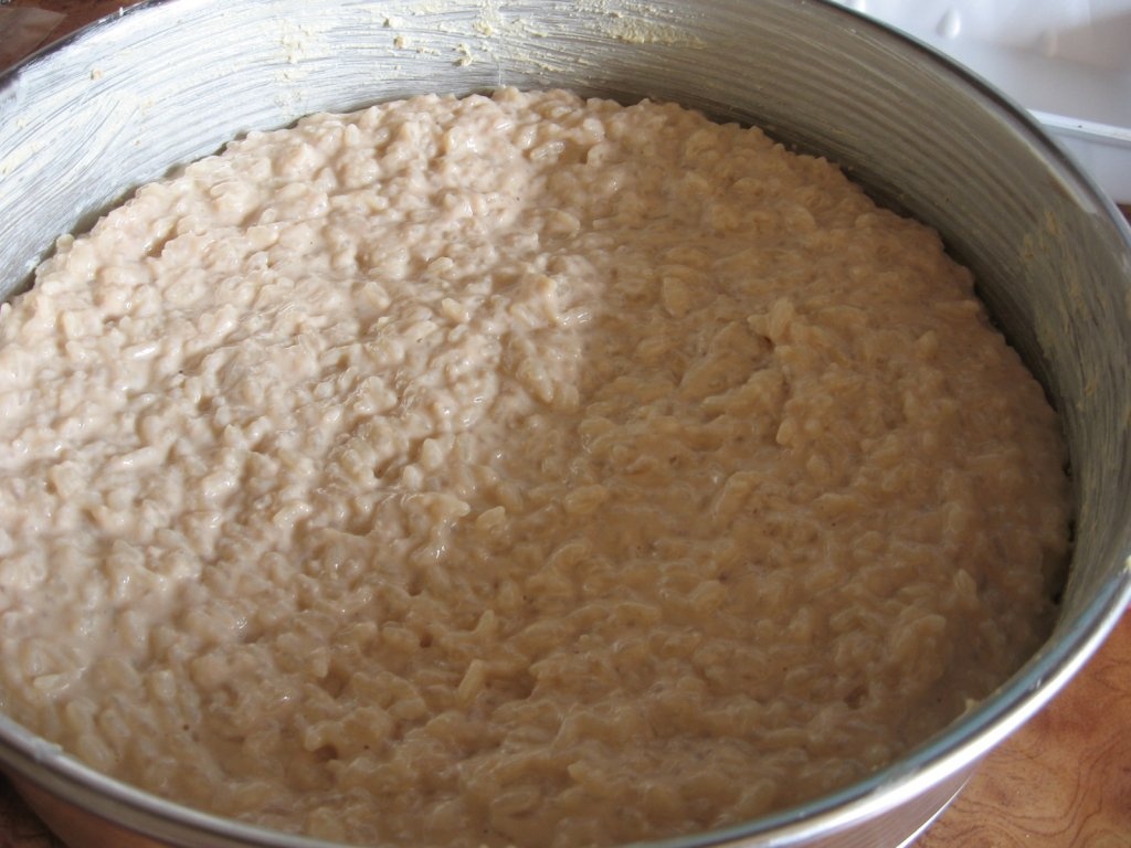 Budinca de orez cu mere