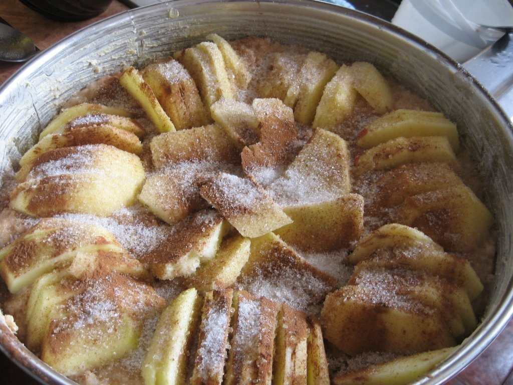 Budinca de orez cu mere