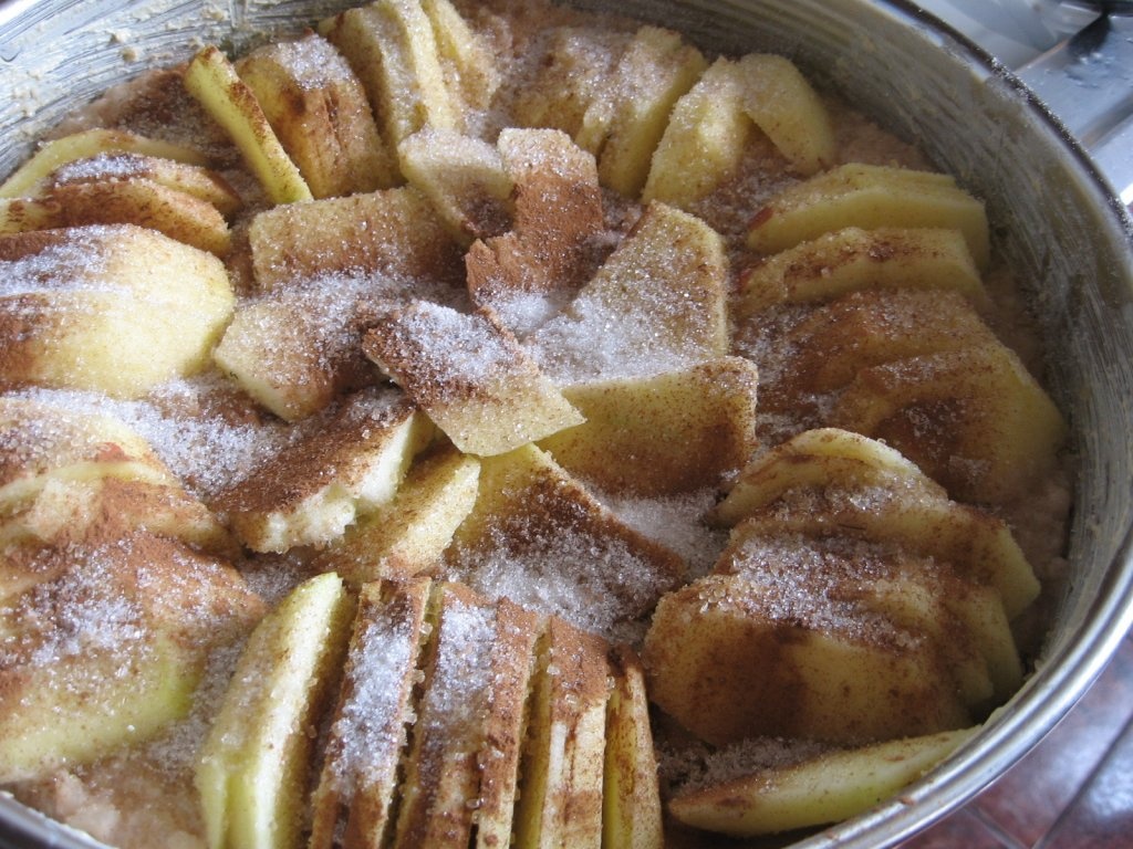 Budinca de orez cu mere