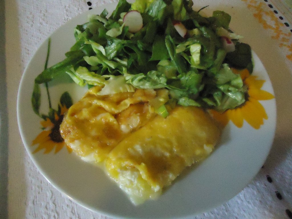 Meniu cu branza si oua